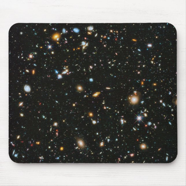NASA Hubble Ultra Deep Fält Galaxies Musmatta (Framsidan)