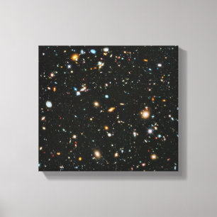 NASA Hubble Ultra Deep Field Galaxer Canvastryck