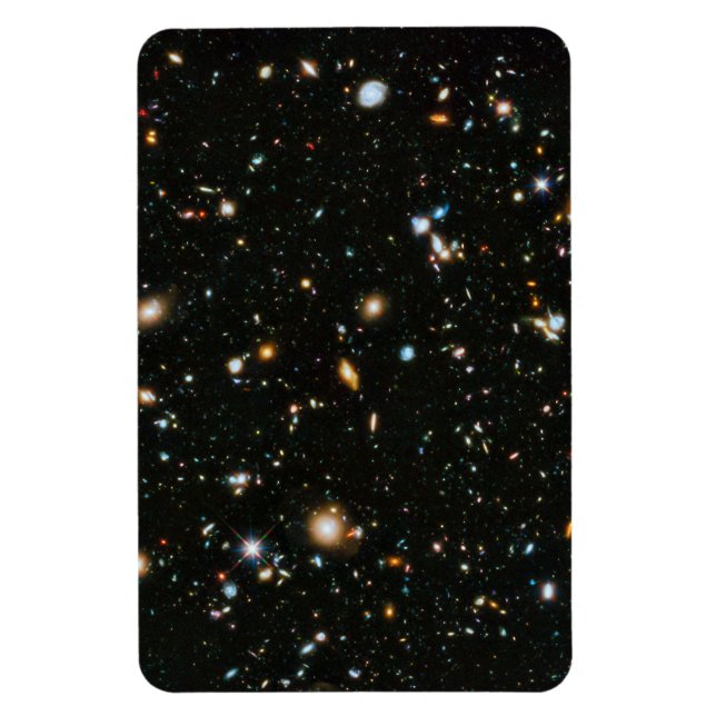 NASA Hubble Ultra Deep Field Galaxer Magnet (Vertikal)