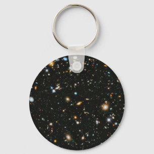 NASA Hubble Ultra Deep Field Galaxer Nyckelring