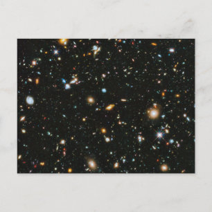 NASA Hubble Ultra Deep Field Galaxer Vykort