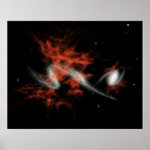 NASA i hjärtat av Blobs Poster