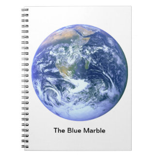 NASA Image of Planet Earth Spiral-Bound Notebook Anteckningsbok