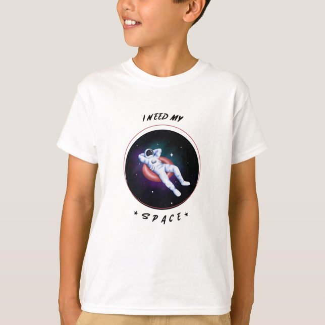 Nasa, jag behöver mitt utrymme T-shirt (Framsida)