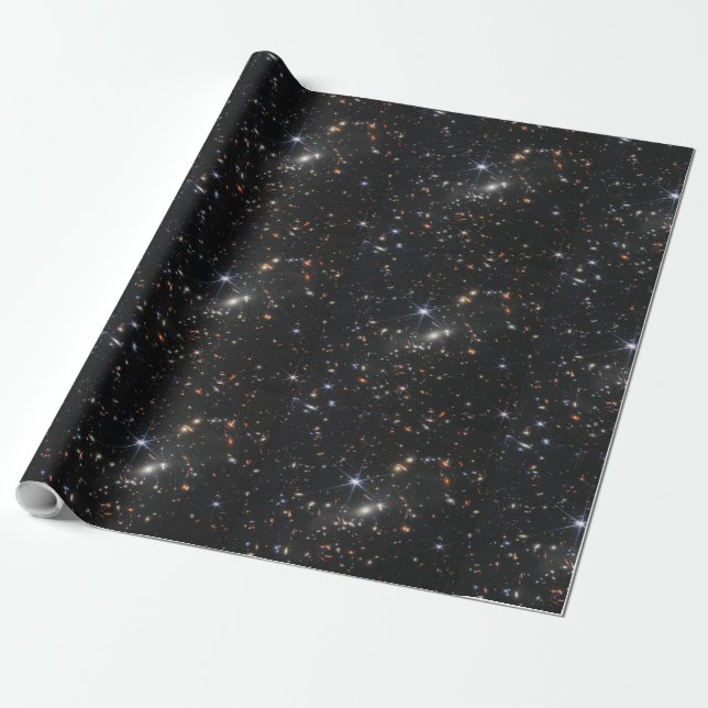 NASA james webb space telescope galaxies Gift wrap Presentpapper (Utrullad)