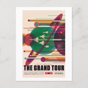 NASA/JPLS Retro Space-Poster Vykort
