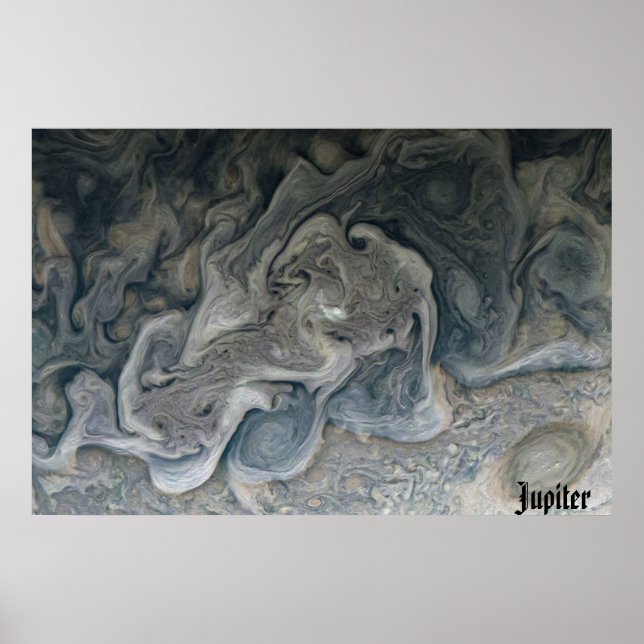 NASA / Juno / Jupiter / Poster (Framsidan)