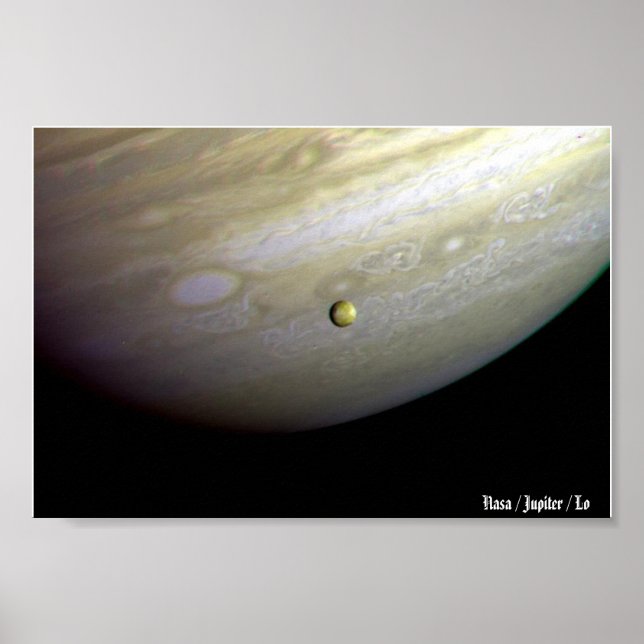 Nasa / Jupiter / Lo (Måne) Poster (Framsidan)