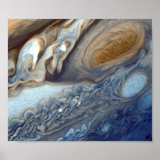 NASA Jupiter Swirls Poster (Framsidan)