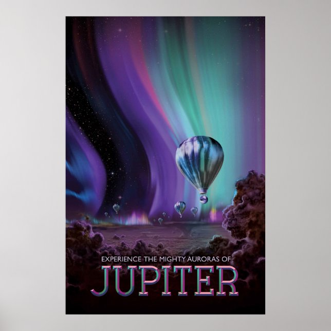 Nasa / Jupiter / Travel Poster (Framsidan)