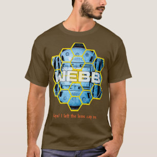NASA JWST James Webb Space Telescope Lens Cap på J T Shirt