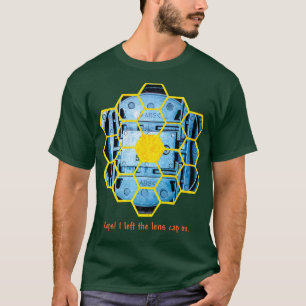NASA JWST James Webb Space Telescope Lens Cap på J T Shirt