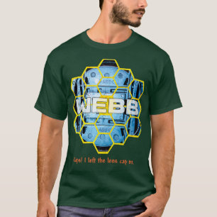 NASA JWST James Webb Space Telescope Lens Cap på J T Shirt