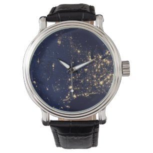 Nasa-ljus från utrymme USA Armbandsur