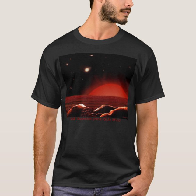 NASA: M87 från en galax långt bort T Shirt (Framsida)