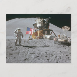 Nasa Måne landning Apollo 15 Lunar Module 1971 Vykort