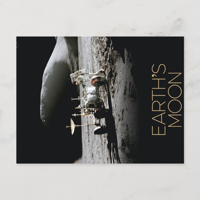 Nasa-måneaffisch 3 vykort (Framsida)