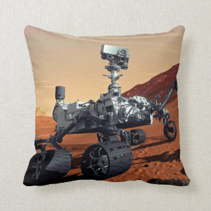 NASA Mars Curiosity Rover konstnärlig koncept Kudde