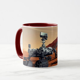 NASA Mars Curiosity Rover konstnärlig tolkning Mugg