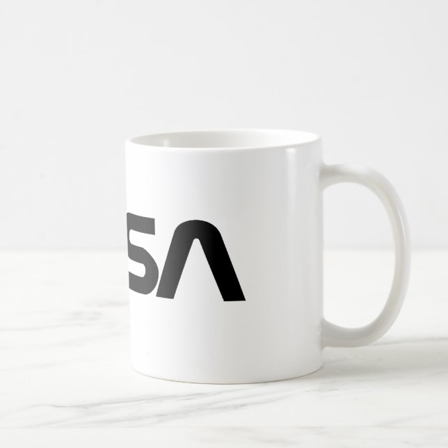 Nasa-masklogotyp Kaffemugg (Höger)