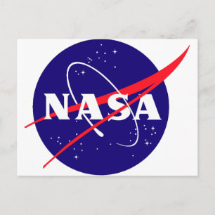 NASA Meatball Logotyp Vykort