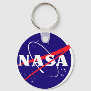 Nasa-Meatballlogotyp Nyckelring