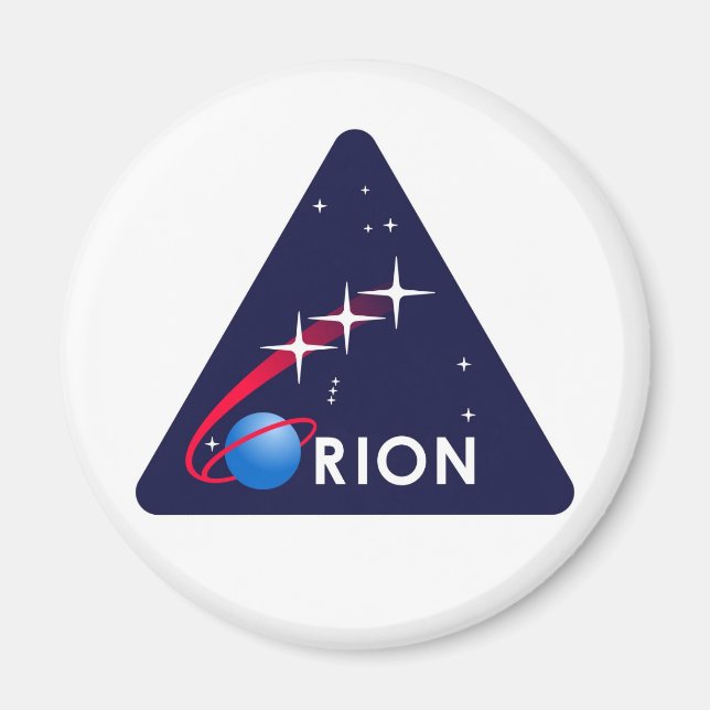 NASA Orion Logotyp Magnet (Framsidan)