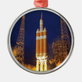 NASA Orion rymdfarkost raketuppskjutning Julgransprydnad Metall