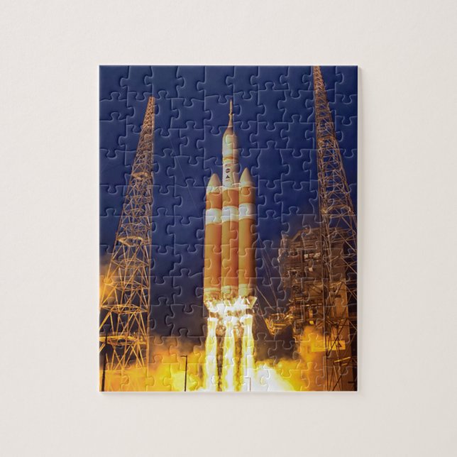 NASA Orion rymdfarkost raketuppskjutning Pussel (Vertikal)