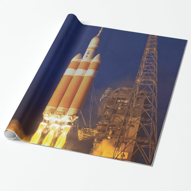 NASA Orion Spacecraft Rocket Launch Presentpapper (Utrullad)
