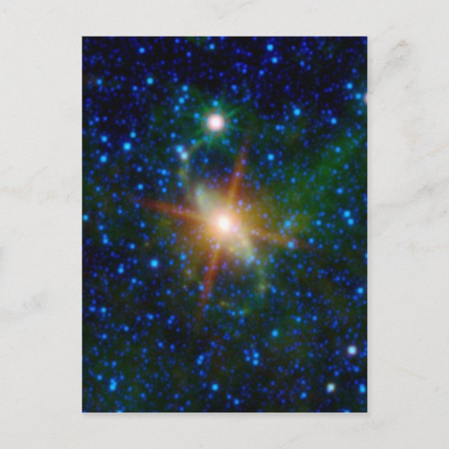 NASA PIA13942 Infraröd Circinus galaxy Vykort (Framsida)