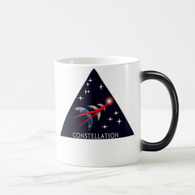 NASA projekterar konstellationlogotypen Magisk Mugg (Höger)