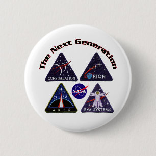 NASA projekterar logotyper Knapp