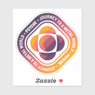 NASA Psyche Uppdrag Sticker Klistermärken