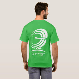 NASA Quesst One-Färg Logotyp Supersonic Grönt T Shirt