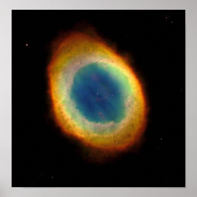 NASA - Ring Nebula - M57 Poster (Framsidan)
