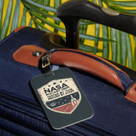 NASA Rocket Dept Testat av tid Bevisat av stjärnor Bagagebricka