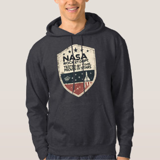 NASA Rocket Dept Testat av tid Bevisat av stjärnor Hoodie