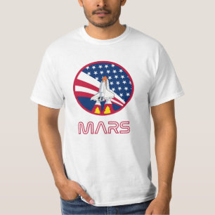 Nasa Rocket Frakt Mars Space Travel Gift T Shirt