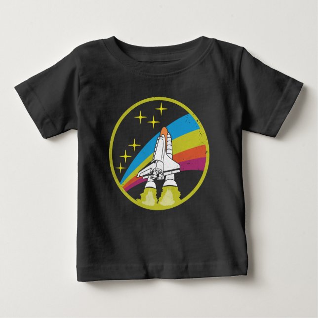 NASA Rocket Space Shuttle T-Shirt (Framsida)