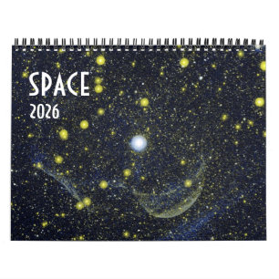 NASA Rymd Universum Galax 2026 Kalender