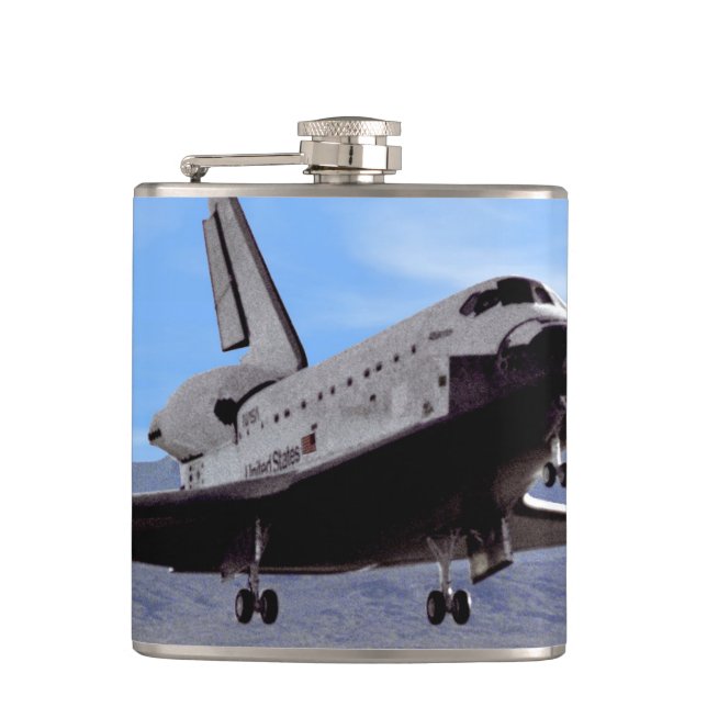 NASA Rymdfärja Atlantis landar Edwards AFB Fickplunta (Framsidan)