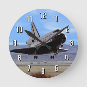 NASA Rymdfärja Atlantis landar Edwards AFB Rund Klocka