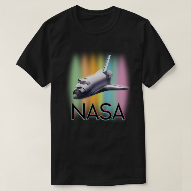 NASA rymdfärja T Shirt (Design framsida)