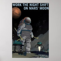 NASA Rymdutforskning Arbetar Nattpasset på
