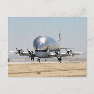 NASA:s B377SGT Toppen Guppy Turbine-lastflygplan Vykort