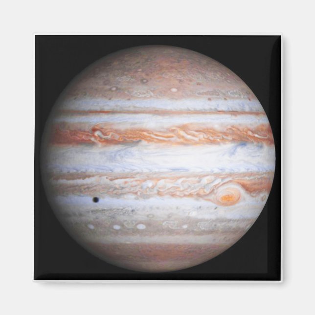 NASA:s förbättrade bild av Jupiter Cassinis flygbl Magnet (Framsidan)