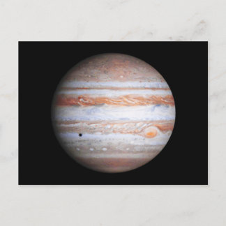 NASA:s förbättrade bild av Jupiter Cassinis flygbl Vykort