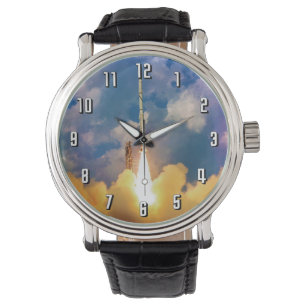 NASA Scout Rocket Launch Liftoff Armbandsur