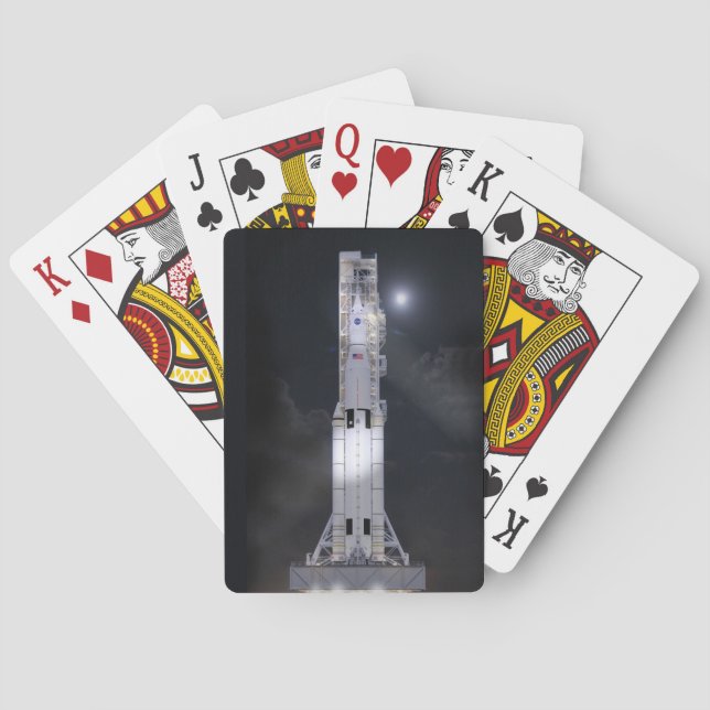 NASA SLS Space Launch System Casinokort (Baksidan)